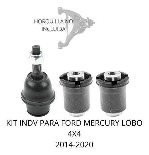 Kit Bujes Y Rotula Para Ford Mercury Lobo 4x4 2014-2020