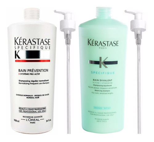 Kerastase Shampoo X 1000 Loreal Bain Divalent / Prevention