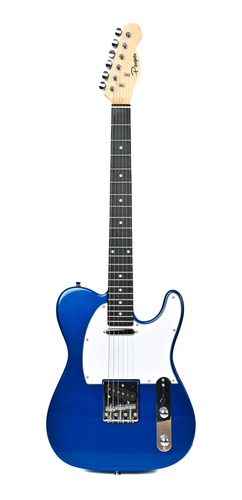 Guitarra Electrica Parquer Tipo Telecaster Azul Tl100blu