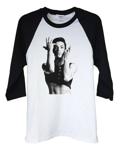 Polera Raglan 3/4 Prince Photo Pop Abominatron