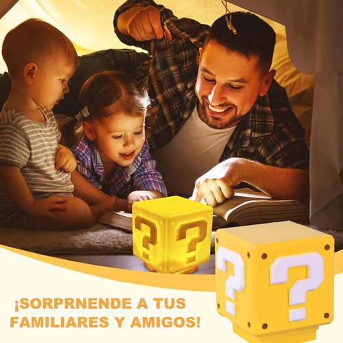 Lampara De Noche Decoracion Recamara Efectos De Sonido Juego