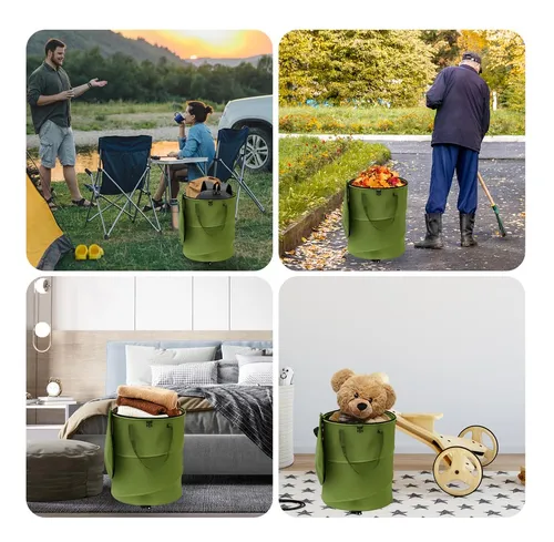 Papelera plegable camping sale