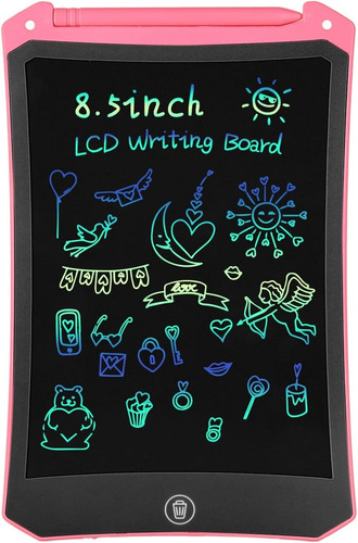 Tablet De Escritura Con Pantalla Lcd De 8.5 PuLG.  Rosa