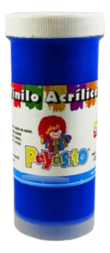 Vinilo Acrílico Payasito 125 Gr X 12 Unidades Azul Oscuro