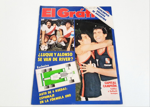Revista El Gráfico Fev.1980/ River/ F1 1980