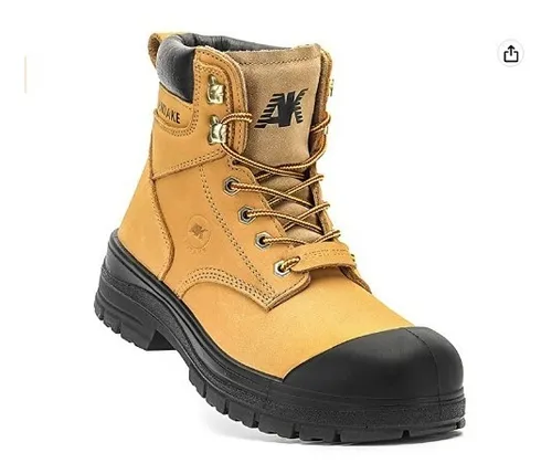Botas De Trabajo Anitake Punta Metal Hombre Talla 43