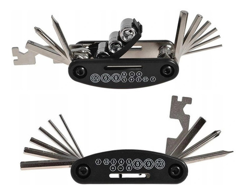 Set De Herramientas Multifuncional 16 En 1 Rockbros Gj1601