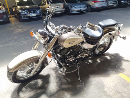 Imagen 8 de 15 de Yamaha Xvs650a Xvs 650 Dragstar Moto 2006 Blanca Gris