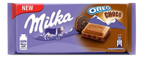 Barra Chocolate Milka Oreo Choco/brownie (3 Piezas)