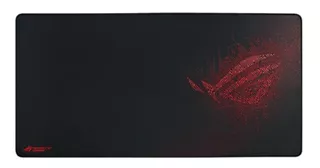 Mouse Pad gamer Asus Sheath ROG de caucho xl 440mm x 900mm x 3mm black/red