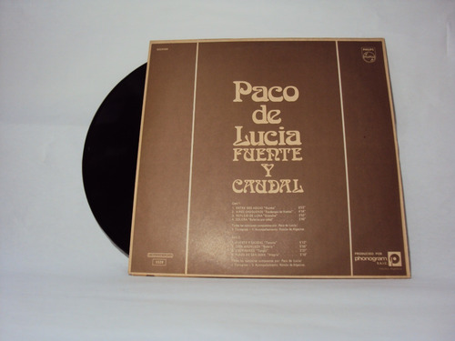 Vinilo Lp 48 Paco De Lucia Fuente Y Caudal (Usado)