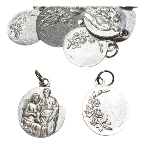 15 Medallas Dije Sagrada Familia Souvenirs (italy)