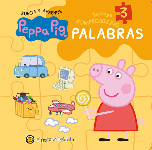 Juega Y Aprende, Palabras - Con Rompecabezas - Peppa Pig