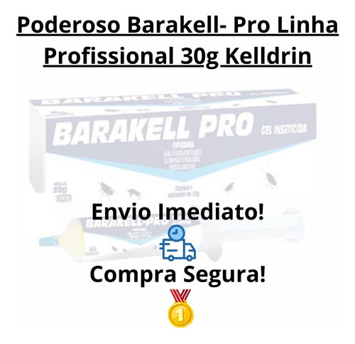 Poderoso Barakell- Pro Linha Profissional 30g Kelldrin
