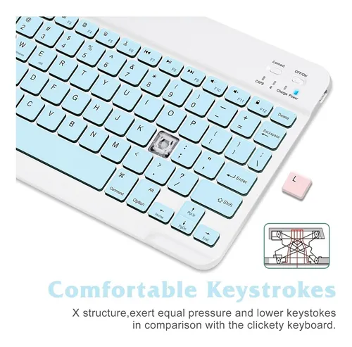 Combo Teclado Y Mouse Bluetooth | Android/windows/mac