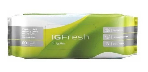 Ig Fresh Toallas Húmedas Para Adultos X 720 Unidades 