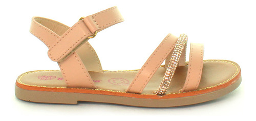 Sandalias Para Niña Tropicana 65303 N Con Brillos (12.0 - 17