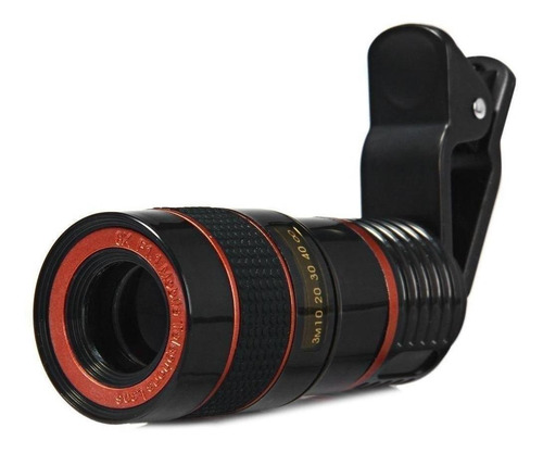 Lente Zoom Telescopico Optico 8x Camara Clip Celular