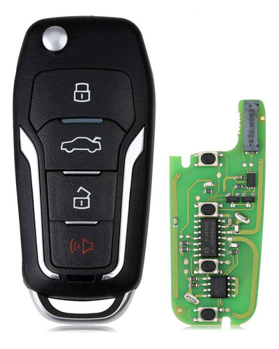 Control Remoto Xhorse Serie Xefo01en Con Chip Transponder