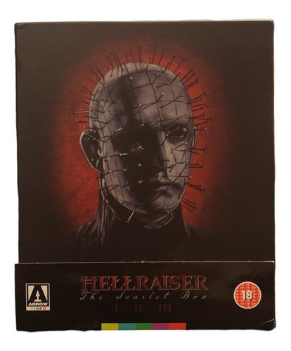 Hellraiser 1 2 3 Boxset Edicion Scarlet Box Pelicula Blu-ray