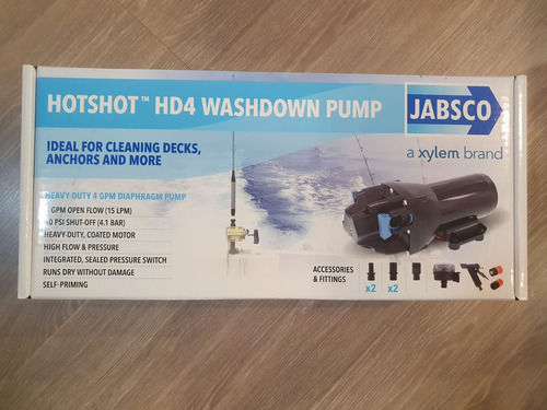 Bomba Pressurizadora Jabsco Hd4 24v 4.0 Gpm 60psi