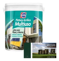 Comprar Pintura Pisos - Multiuso Elbex 1lt Verde Ingles Acabado Mate