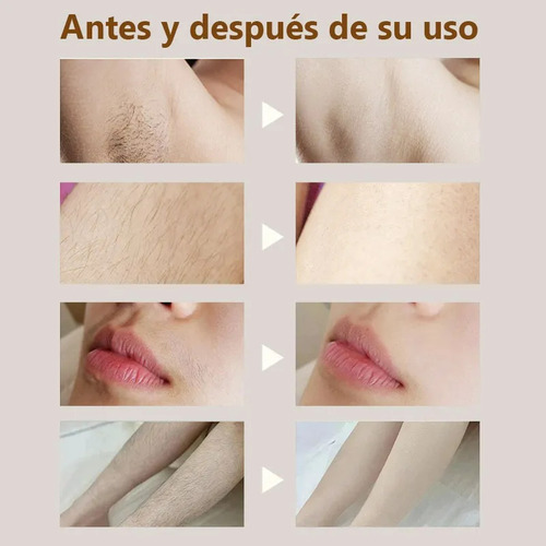 Inalambrico Depiladora Facial Maquina Mujer Recargable Usb Color Blanco