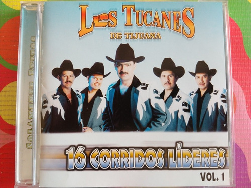 Los Tucanes De Tijuana Cd 16 Corridos Líderes Vol 1 W