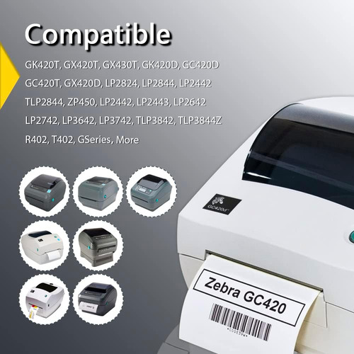 20 Rollo Etiquetas Térmicas De Código Qr Cuadrado, 25...