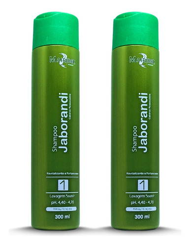 2 Shampoos Jaborandi Lavagem Suave Mairibel - 2x 300ml