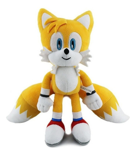 Peluches Sonic, Sombra, Knuckles Tails The Hedgehog 2, 30 Cm