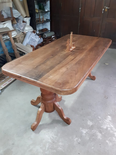 Imagen 2 de 5 de Mesa Algarrobo 2m Con Pata A Eleccion