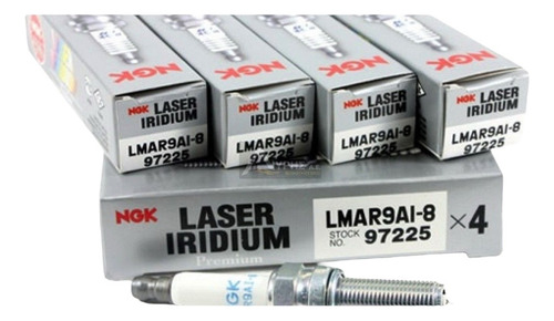 Set 4 Bujias Ngk Laser Iridium Lmar9ai-8 Bmw S1000rr S1000xr