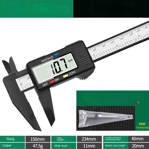 Calibres Micrométricos Vernier Con Pantalla Lcd Vernier