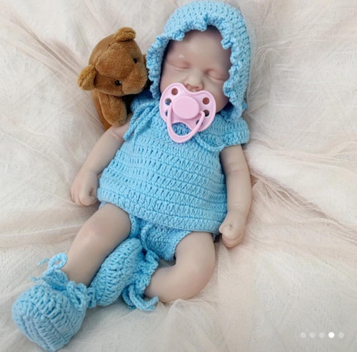 Bebé Reborn Original Silicona Sólida Realista Boy Tony Doll