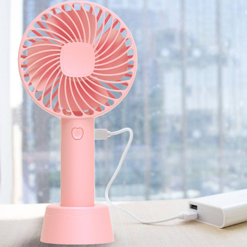 - Mini Ventilador De Mano Portatil Recargable Para