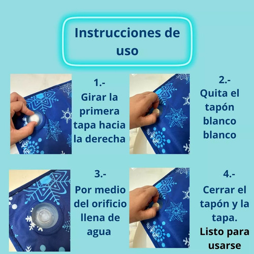 Tapete Perro Refrescante G 90x60 Mascota Calor Playa Fresco Azul