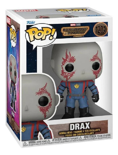 Drax Funko Pop Marvel Guardians Of The Galaxy V.3 # 1204