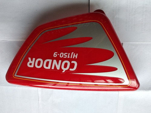Imagen 2 de 2 de Tapas Laterales Rojo Negro Y Azul Para Moto Condor