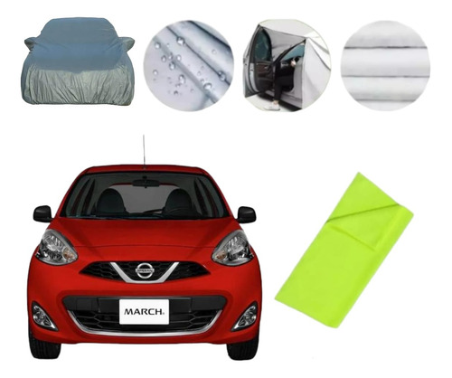 Pijama Para Carro Nissan March Cobertor Forro Premium