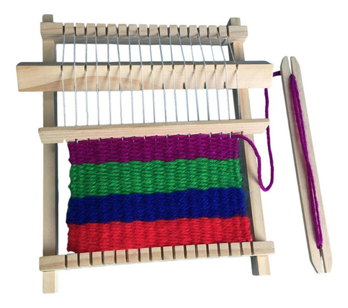 Qy Kit De Tear De Madeira Diy Tricotado À Mão Para Fio