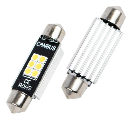 Imagen 1 de 10 de Foco Led Luz Interior Placa Ft 41 Mm Canbus Super Potentes