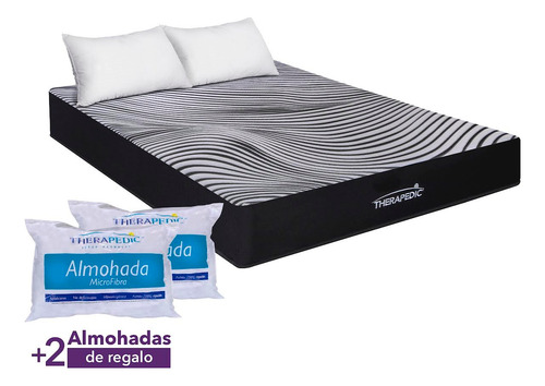 Colchón Matrimonial Therapedic Memory Foam Claire Suave