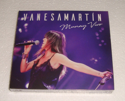 Vanesa Martin Munay Vivo Cd Doble + Dvd Nuevo / Kktus