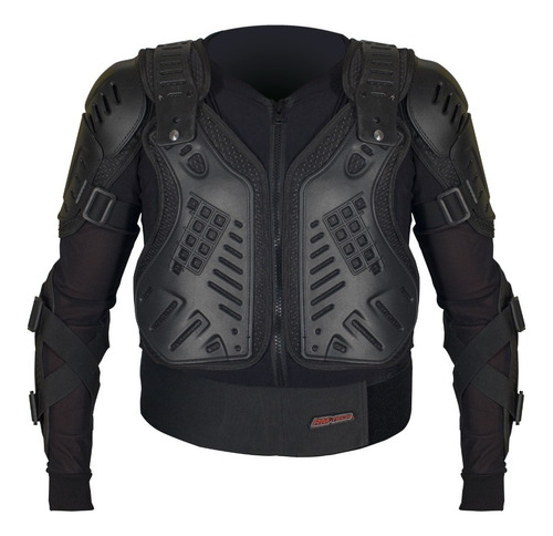 Protector De Cuerpo Para Motociclista Rm Protector Reforzado Color Negro Talla Chica