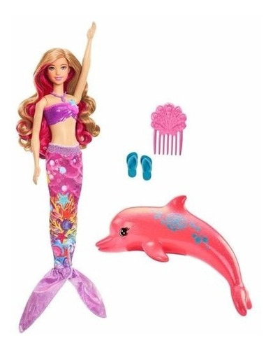 Barbie E Os Golfinhos Mágicos - Sereia Transformação Mágica