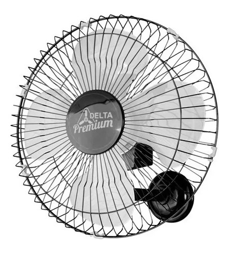 Ventilador Parede Venti-delta Biturbo 50cm - Grade De Aço