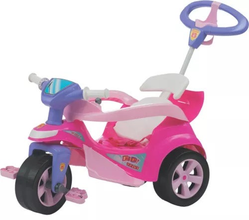 Triciclo Motoca Infantil Menina You Girl Rosa Frete Gratis