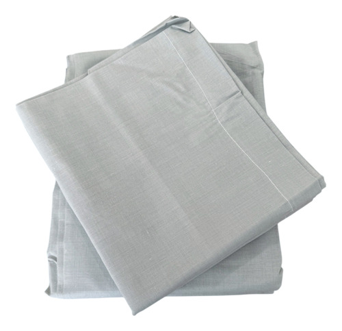 Juego De Sábanas De 160 Hilos Tamaño King Size Color Gris Claro Incluye 1 Sabana 1 Sabana Cubre Colchon 2 Fundas Almohada Marca Mila Home