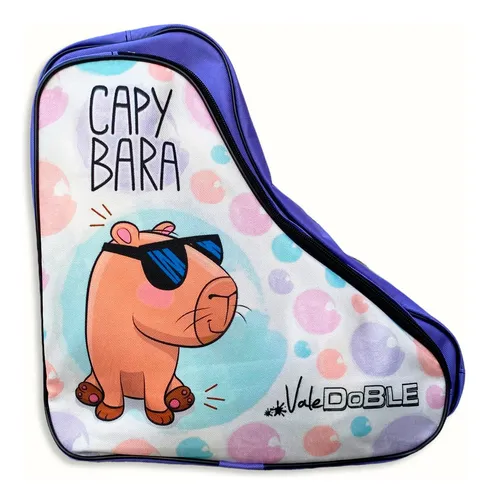 Mochila Para Patines Artisticos - Capybara 2 Compartimentos